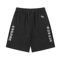 Chrome Hearts Black Script Logo Sweatshorts