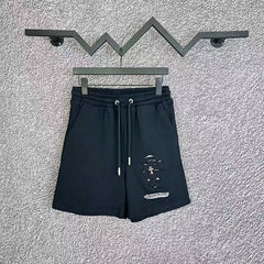 Chrome Hearts Black Graphic Patch Sweatshorts