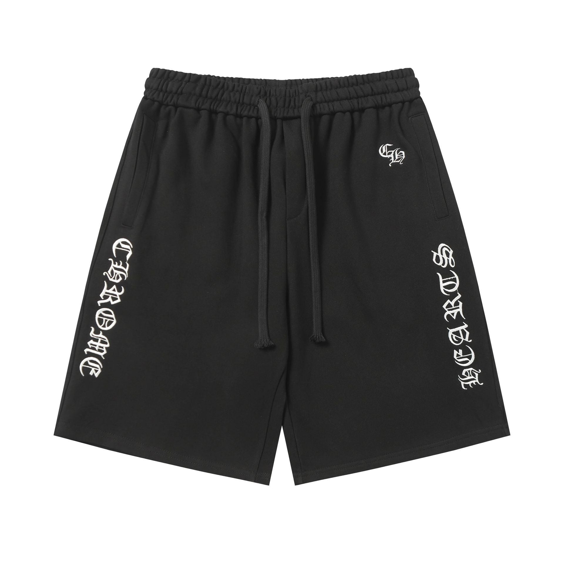 Chrome Hearts Black Script Logo Sweatshorts