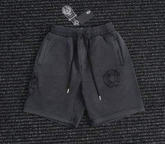 Chrome Hearts Dark Gray Drawstring Sweatshorts