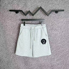 Chrome Hearts Light Gray Horseshoe Logo Sweatshorts