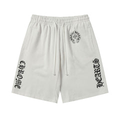 Chrome Hearts White Script Logo Sweatshorts