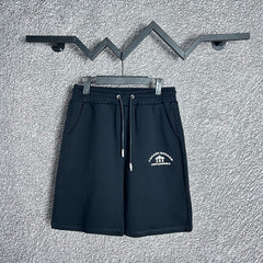 Chrome Hearts Black Minimalist Logo Sweatshorts
