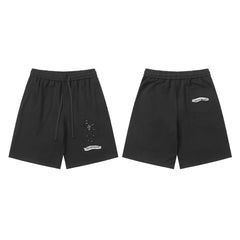 Chrome Hearts Black Drawstring Logo Sweatshorts