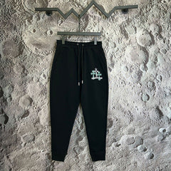 Chrome Hearts Gothic Script & Cross Lounge Pants (Black)